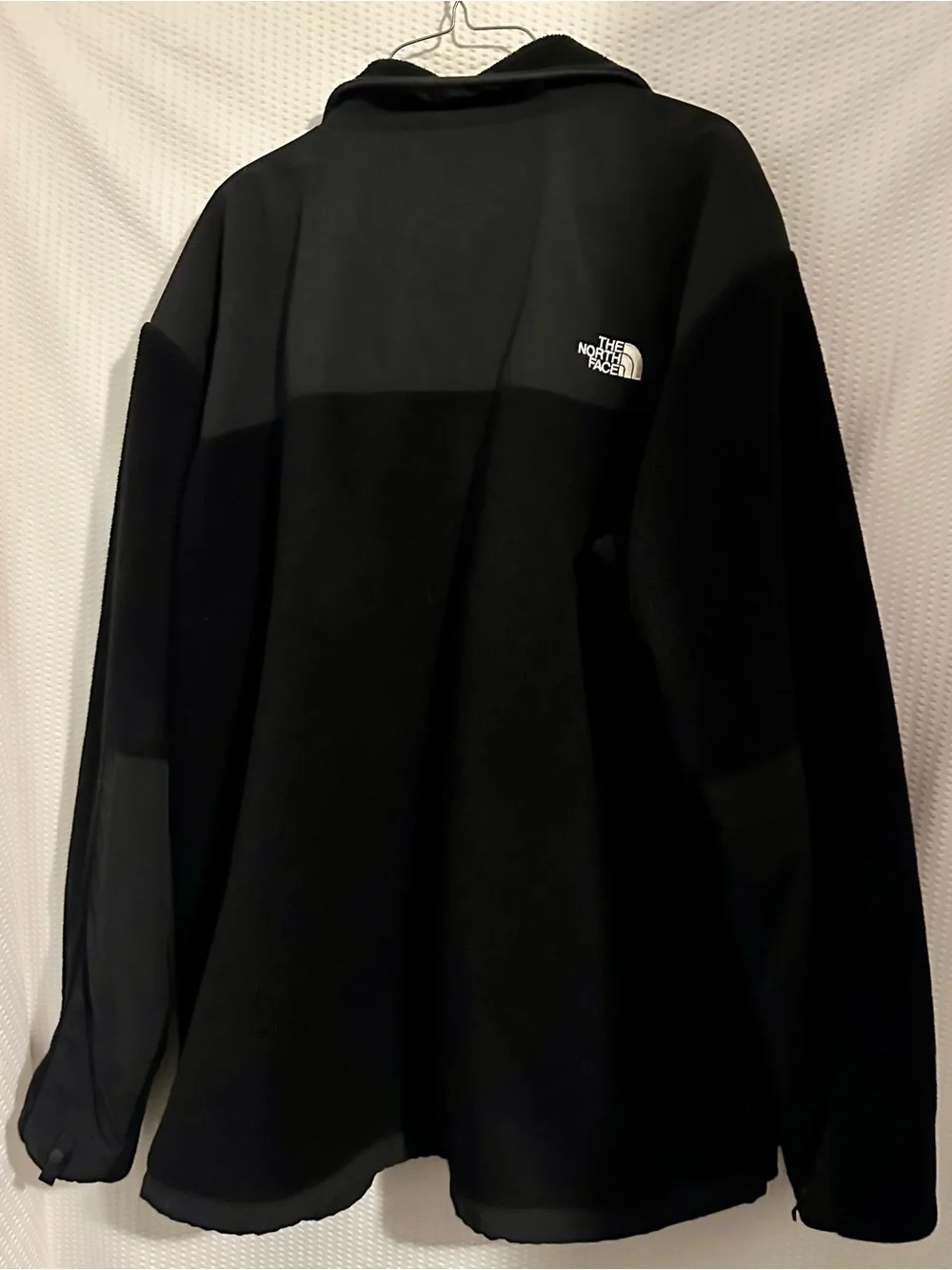 Mens North Face Black Fleece Jacket size XXL